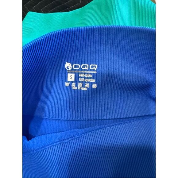 Oqq Ribbed Seamless High Waist Workout Pants size small‎ - Picture 4 of 4